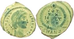 Ancient Coins - Constans 337-350 AD.