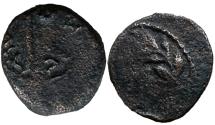 Ancient Coins - Judaea Porcius Festus procurator under Nero AE prutah