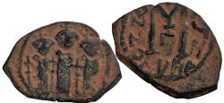 Ancient Coins - ARAB-BYZANTINE AE FALS.