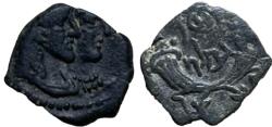 Ancient Coins - Rabbel II with Gamilat. AD 70-106.
