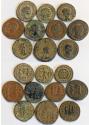 Ancient Coins - A lot contaning 10 bronze coin