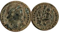 Ancient Coins - CONSTANTINE I. 307-337 AD. Æ Follis