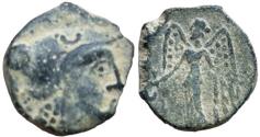 Ancient Coins - Aretas II . 110 BC.