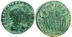 Ancient Coins - Constantius II - 348-50 AD