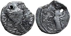 Ancient Coins - Septimius Severus. A.D. 193-211. AR denarius (17 mm, 3.02 g, 12 h). "Emesa" (Antioch), A.D. 194/5