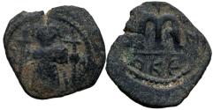 Ancient Coins - ARAB-BYZANTINE AE FALS.