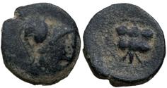 Ancient Coins - PAMPHYLIA PERGA, GRAPES, DRACHM