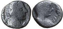 Ancient Coins - Malichus II with Shaquilate 40 - 70 AC