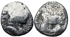 Ancient Coins - Aretas IV with shaqilat .9 BCE-40 CE. Year 30?