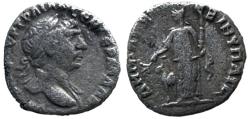 Ancient Coins - Trajan (AD 98-117). Silver denarius