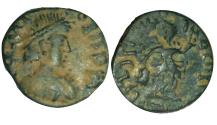 Ancient Coins - OSTROGOTHS. Theodoric. 493-526 AD. Probably unique !!!