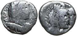 Ancient Coins - Aretas IV with shaqilat .9 BCE-40 CE. Year 47