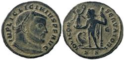 Ancient Coins - Licinius I AE Follis. AD 317-320