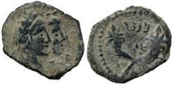 Ancient Coins - Malichus II with Shaquilate 40 - 70 AC