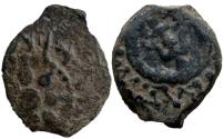 Ancient Coins - Alexander Jannaeus, 103 -76 B.C.