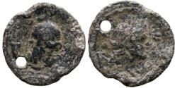 Ancient Coins - Lead Tessera token . Egypt