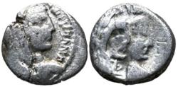 Ancient Coins - Aretas IV with shaqilat .9 BCE-40 CE.