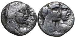 Ancient Coins - Aretas IV with shaqilat .9 BCE-40 CE. Year 46