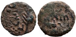 Ancient Coins - JUDAEA. Porcius Festus Procurator under Nero AE Prutah. 58/59 C.E.