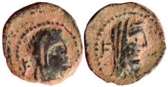 Ancient Coins - Syllaus with Shaqilat. 15 - 9 BC