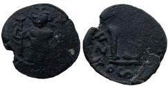 Ancient Coins - ARAB-BYZANTINE AE FALS.