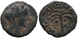 Ancient Coins - TYRE (Phoenicia). Pseudo-Autonomous. AD 115-116. Palm-tree.