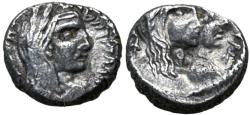 Ancient Coins - Aretas IV with shaqilat .9 BCE-40 CE.