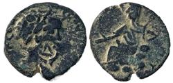 Ancient Coins - Septimius Severus, Arabia. Petra (AD 193-211). With countermark