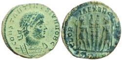Ancient Coins - CONSTANTINE II .322-323 AD.