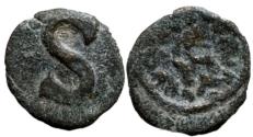 Ancient Coins - Byzantine, Heraclius. 610-641. AE 6 nummi , Alexandria mint.