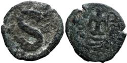 Ancient Coins - Byzantine, Heraclius. 610-641. AE 6 nummi , Alexandria mint.