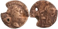 Ancient Coins - Trajan (AD 98-117). Silver denarius