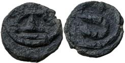 Ancient Coins - Heraclius Æ 6 Nummi. Alexandria mint.