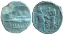Ancient Coins - PHOENICIA, Sidon. Abdashtart I. Circa 365-352 BC. AR 1/16 Shekel .