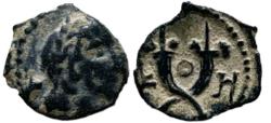Ancient Coins - Syllaus with Aretas IV. 15 - 9 BC