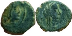 Ancient Coins - Syllaus with Shaquilate  15 - 9 BC