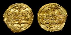 Ancient Coins - ISLAMIC COINS, SAFFARID dinar, Tahir al-Tamimi, 964-970, AV fractional dinar Mint:  Sijistan , Rare
