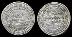Ancient Coins - ISLAMIC COINS, UMAYYAD, temp. al-Walid I, Silver Dirham, Herat 91h