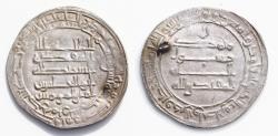 World Coins - Islamic Coins, Abbasid 3rd period, al-Muqtadir (295-320h),Silver dirham Mint: Wasit Date: 302h very Rare