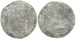 World Coins - SPAIN, CASTILE & LEON.  FERDINAND & ISABELLA, 1474-1504.  1 REAL.