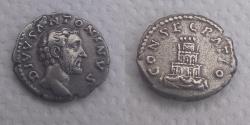 Ancient Coins - ANTONINUS PIUS (138-161). Denarius. Roma.