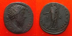 Ancient Coins - Marcus Aurelius (161-180), Dupondius, Rome