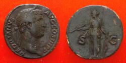 Ancient Coins - Hadrianus (117-138) Sestertius, Rome