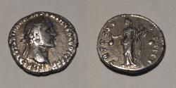 Ancient Coins - ANTONINUS PIUS (38-161). Denarius . Rome.