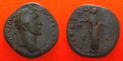 Ancient Coins - Antonius Pius (138-161), Sestertius, Rome
