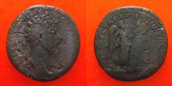 Ancient Coins - Marcus Aurelius (161-180), Sestertius, Rome