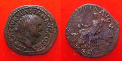 Ancient Coins - Vespasian (69-79) Dupondius, Rome