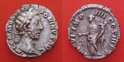 Ancient Coins - Commodus (177-192), AR Denarius, Rome
