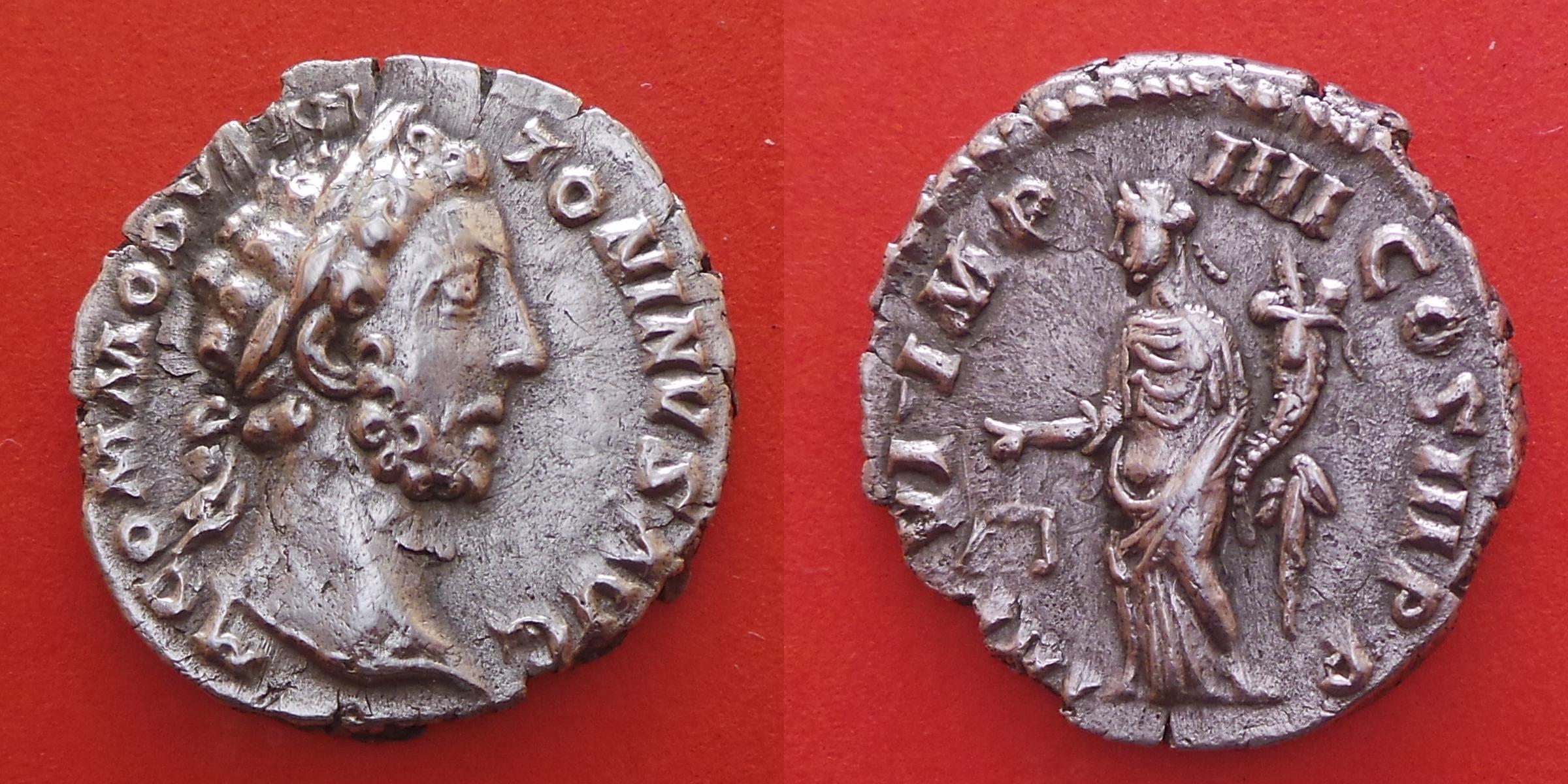 Commodus (177-192), AR Denarius, Rome | Roman Imperial Coins