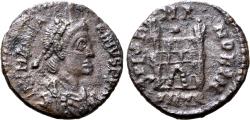 Ancient Coins - Magnus Maximus Æ 13mm. Treveri, AD 387-388. Very rare